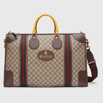 Soft GG Supreme duffle bag with Web